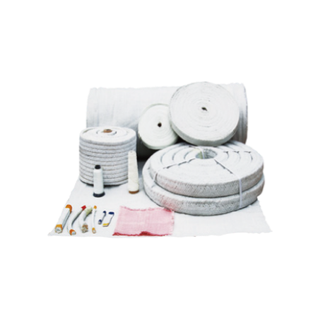 Ceramic fiber textiles